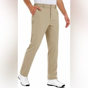 Men's Outdoor Sports Golf Tan Pants TACVASEN